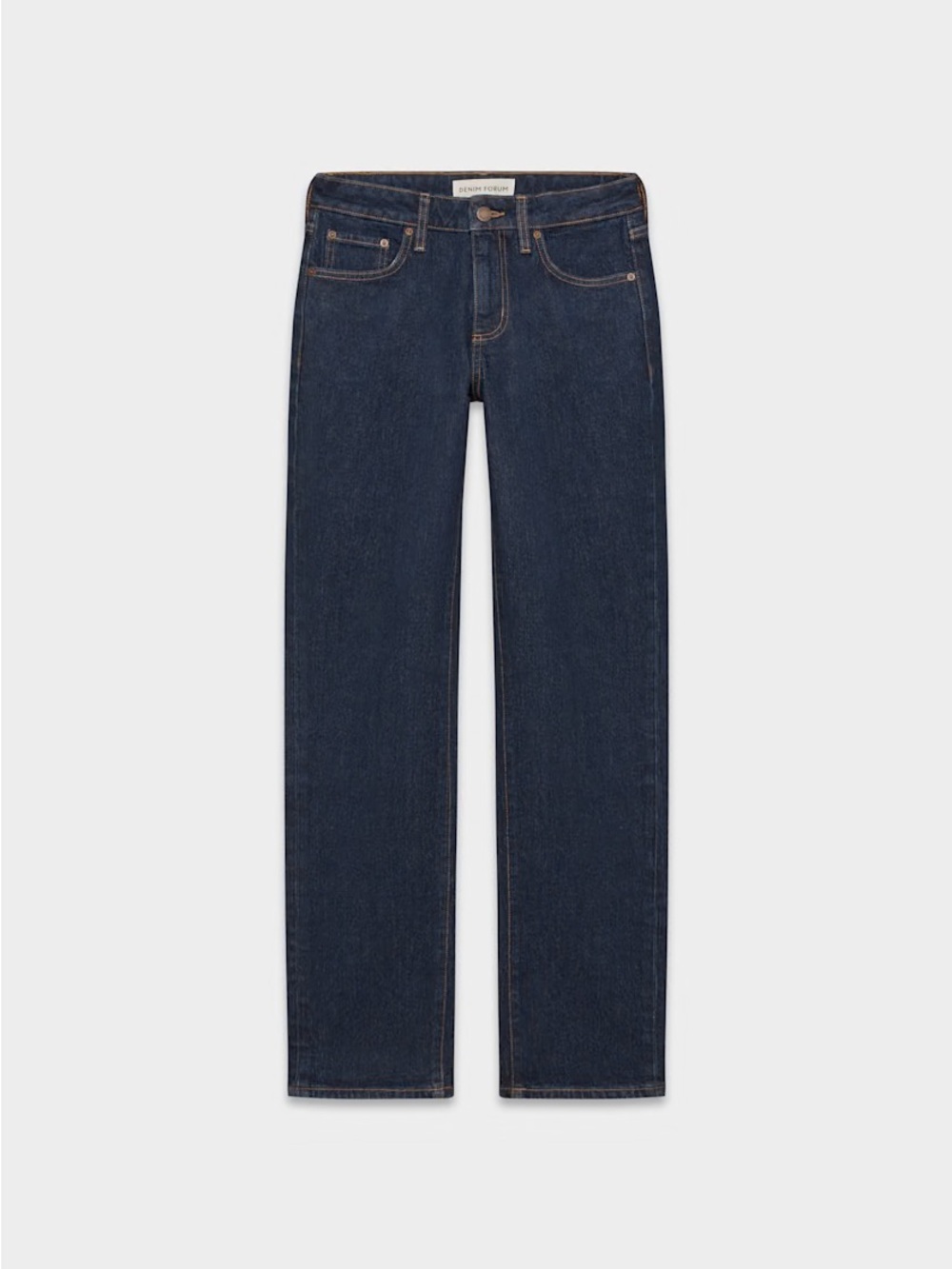 Denim Forum Tilda Curve-Fit Lo-Rise Straight Jeans - Picture 8 of 15
